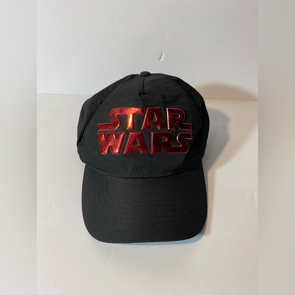 Disney PARKS - Black w/ Red Lettering Star Wars - Adjustable Hat - Cap